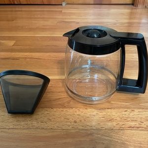 Cuisinart Coffee Carafe and Gold Tone Filter